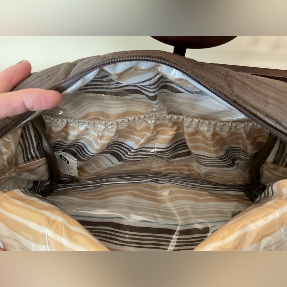 Lug Bumper Cosmetic Bag. Brushed Walnut. NWT - Picture 11 of 11